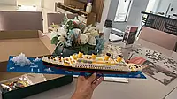 Набор строительных блоков модели Титаника