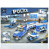 Конструктор игровой Limo Toy Полицейская техника KB-5002 616 деталей l