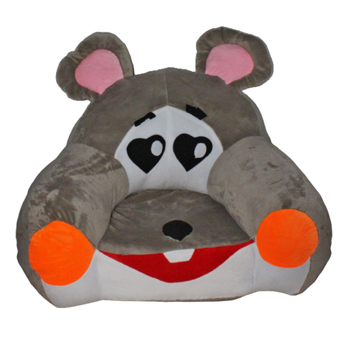 М'яке дитяче плюшеве крісло "Мишка" 70 х 60 х 50 см, Nikopol (0246), фото 1