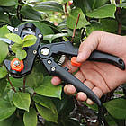 Професійний прищепний секатор d.3мм Grafting Tool з 3 ножами для щеплення дерев з щеплюваною стрічкою, фото 9