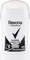 Антиперспирант стик Rexona женский Invisible on Вlack + White 40 мл