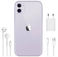 Смартфон эпл с большим дисплеем на 1 сим карту iPhone 11 (256Gb) Purple
