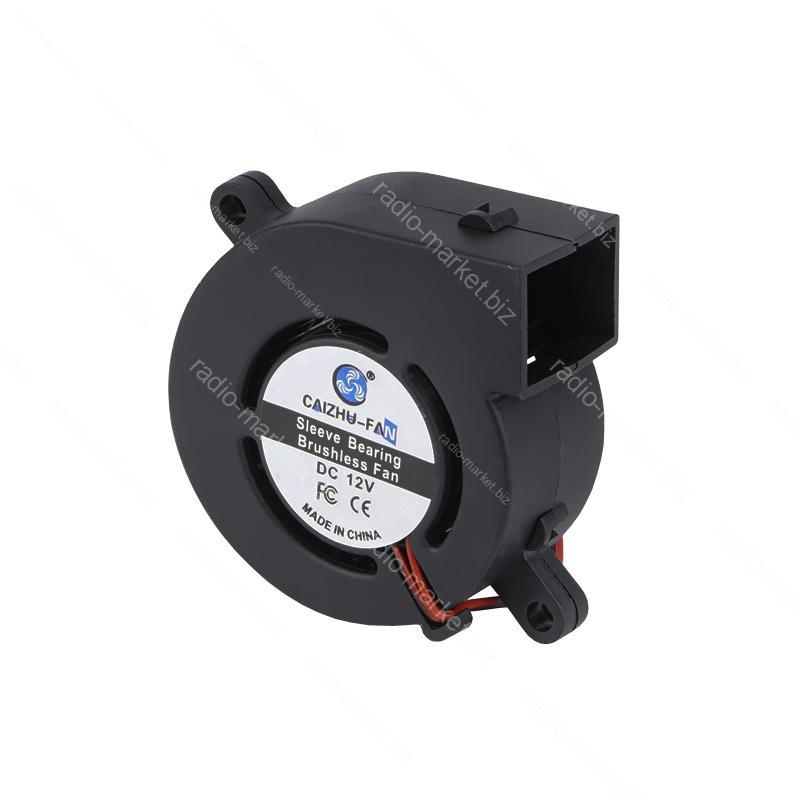 Вентилятор-равлик 6025 12V, фото 1