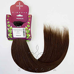 Натуральне Слов'янське Волосся на Капсулах 40 см 100 грам, Шоколад №03