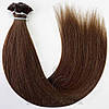 Натуральне Слов'янське Волосся на Капсулах 40 см 100 грам, Шоколад №03, фото 4