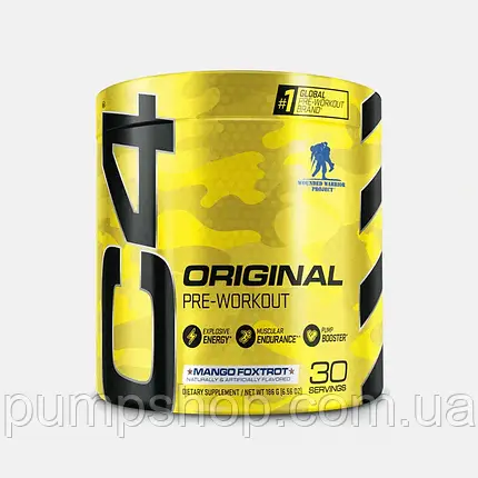 Передтренувальний комплекс Cellucor C4 Original X Wounded Warrior Project Pre Workout 186 г (30 порц.), фото 1