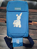 Рюкзак переноска для детей Womar (Zaffiro) GLOBETROTER №7 excluzive Original темно-голубой