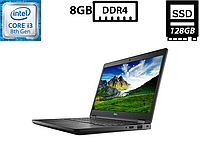 Ноутбук Dell Latitude 5490/14 IPS(1920x1080)/Intel Core i3-8130U 2.20GHz/8GB DDR4/SSD 128GB/Intel UHD Graphics