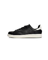 Мужские кроссовки Аdidas Stan Smith Black|Кроссовки повседневные мужские весна осень