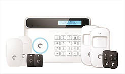 E-TIGER — S4 COMBO SECUAL-Білий комплект бездротової сигналізації для дому офісу Wi-Fi