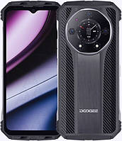 Смартфон на 2 сим карты водонепроницаемый с хорошей камерой Doogee S110 12/256GB Moonlight Silver