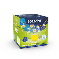Чай в Капсулах "16 Capsules Borbone For Soluble Beverage CHAMOMILE AND MELATONIN"