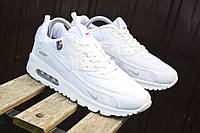 Демисезонные мужские кроссовки Nike Air Max 90 White|Качественные кроссовки на весну/осень