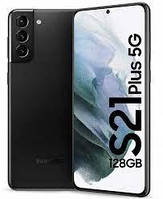 Смартфон с хорошей тройной камерой на 1 сим Samsung Galaxy S21+ Plus 5G (128gb) SM-G996U Phantom Black