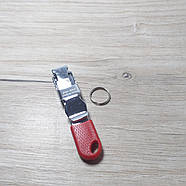 Складні міні-кусачки для нігтів Jian Xing Кніпсер Манікюрні щипці Червоний (KG-11520), фото 6