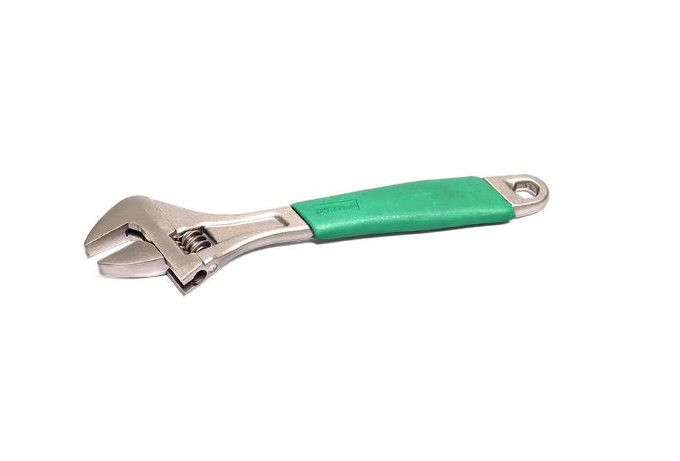 Ключ розвідний із гумовою ручкою 300 мм, 0-36 мм