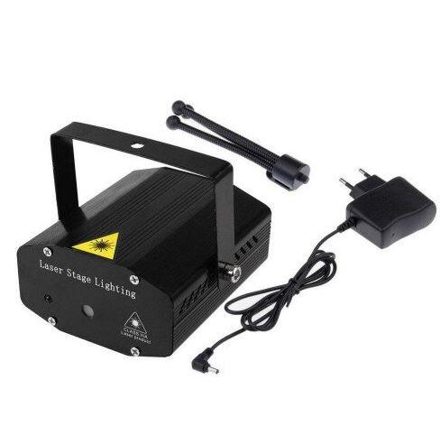 Лазерний проектор, стробоскоп, диско лазер UKC HJ06 6 в 1 Чорний 4054 Топ продаж! - фото 3 - id-p2106580505