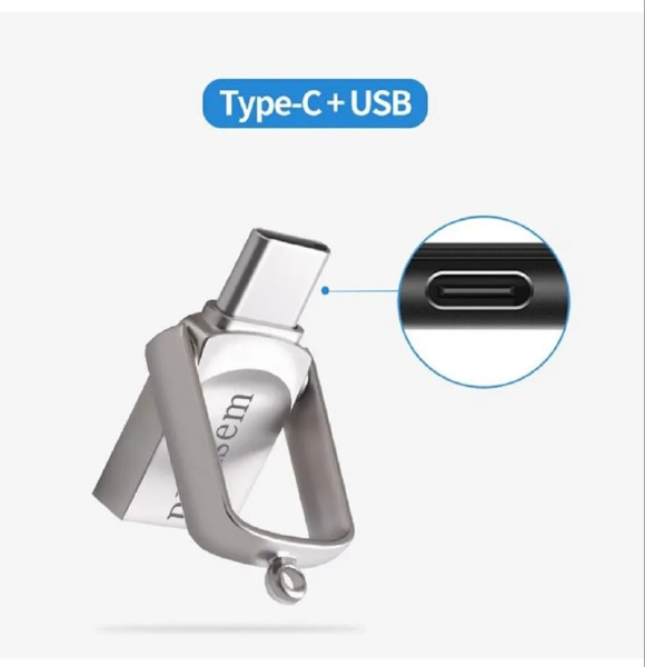 FLASH 64Gb USB 2.0 и TYPE C, Bliksem
