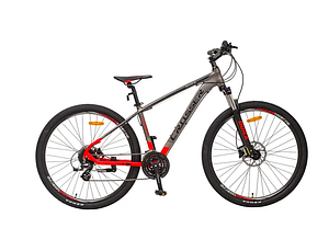 Велосипед гірський Crosser Quick 29" 17.5 рама 21s SHIMANO+Hydraulic Червоно-сірий