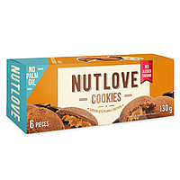 Питательное Печенье без Добавления Сахара Nutlove Cookies -130г Шоколад-Анахисовое Масло