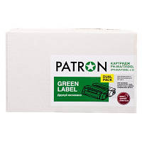 Картридж Patron HP LJ CE285A/CANON 725 GREEN Label (DUAL PACK) (PN-85A/725DGL) . KM