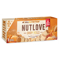 NutLove Crispy Rolls - 140g With Salted Caramel Filling