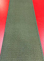 (хаки)Текстильная застежка Velcro 100 мм (10 см) "крючки" (жесткая часть)
