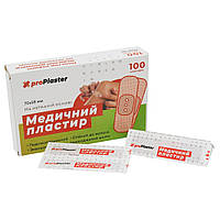 Лейкопластир медичний "proPlaster" (7х1,8см) 100 шт.