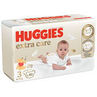 Подгузники Huggies Extra Care Size 3 (6-10 кг) 40 шт (5029053574400) KM