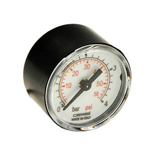 Монометр фронтальний ∅40 1/8" 4 бар Cewal M 40 PP