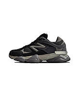 Демисезонные мужские кроссовки New Balance 9060 Black Gray|Качественные кроссовки на весну/осень
