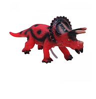 Динозавр резиновый со звуком "Трицератопс" BOYUAN TOYS (BY168-983)