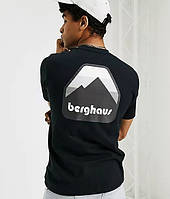 Berghaus graded peak t shirt black 4-a001437bp6 футболка майка оригинал черная - L