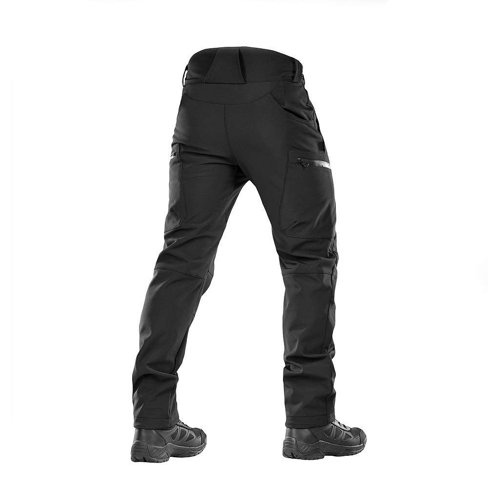 M-Tac Штани Softshell Winter чорні