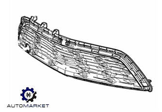Оригінал 2022 — Решітка бампера переднього Chevrolet Bolt EUV 2022- Шевроле Болт