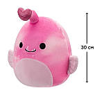 М'яка іграшка Squishmallows – Риба-вудильник Сі (30 cm) SQVA00874, фото 2