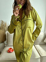 Красивая женская пижама для дома Victoria's Secret, комплект пижамный Виктория Сикрет пижама для сна шелковая