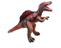 Динозавр резиновый "Тиранозавр", коричневый (K6014)