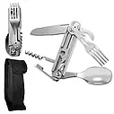 Мультитул столовий GHKS002 в футлярі з нержавіючої сталі 420 (код: GHKS002 ), фото 2