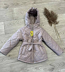 Куртка для дівчаток, Артикул:AN1321 , 110-134 рр [є:110,116,122,128,134]