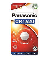 Літієва батарейка Panasonic CR1620 Lithium CR-1620EL/1B 3-6В