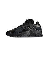 Зимние кросы Adidas Streetball All Black Winter|Качественные кроссовки на зиму