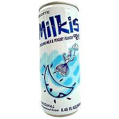 Напій газований молочний Мілкіс Milkis 250ml 30шт/ящ (Код: 00-00015885)