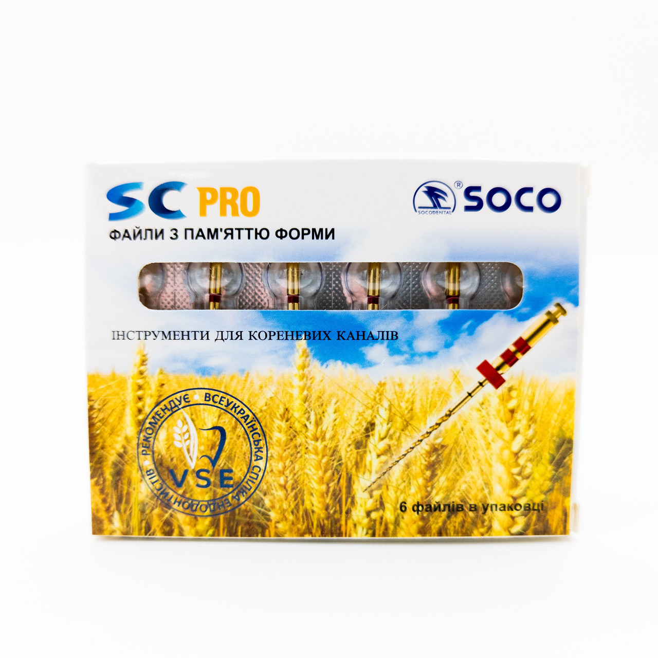 SOCO SC PRO файли з пам'яттю форми 25мм 04/25