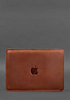 Кожаный чехол для MacBook 15-16 Светло-коричневый BlankNote