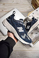 Кроссовки мужские New Balance 878 Deep Blue синие/мужские кроссовки Нью Беланс 878 синие замшевые