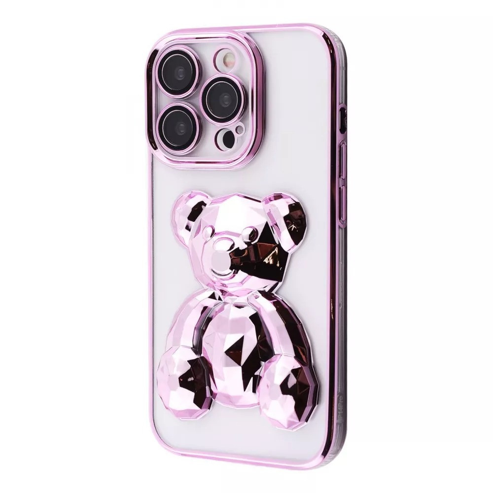 Чохол для телефона PRC Perfomance Bear Case iPhone 14 Pro Rose gold