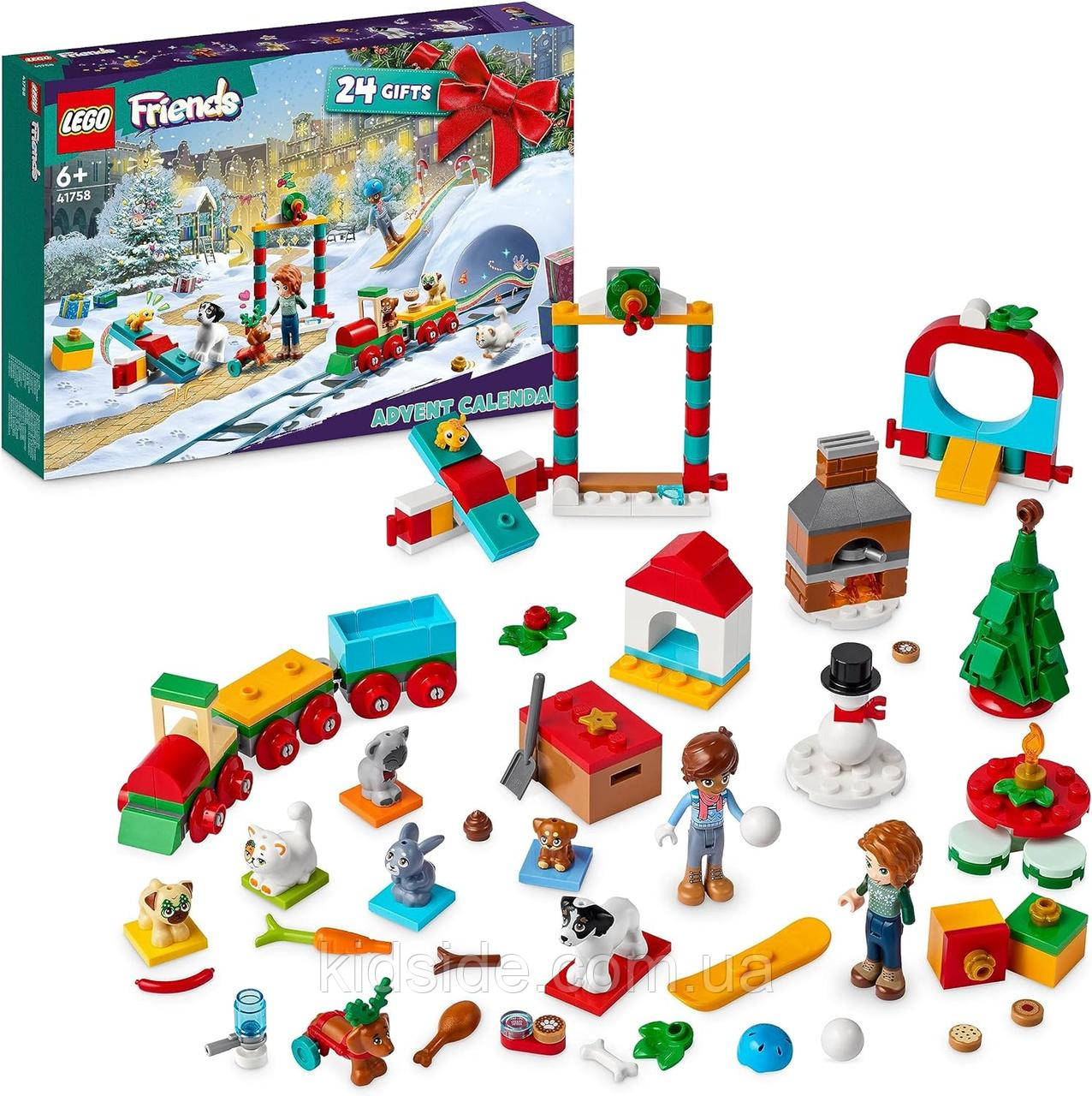 LEGO Friends 41758 Новорічний Адвент-календар 2023, фото 1