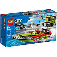 Конструктор LEGO City 60254 Транспортировщик скоростных катеров