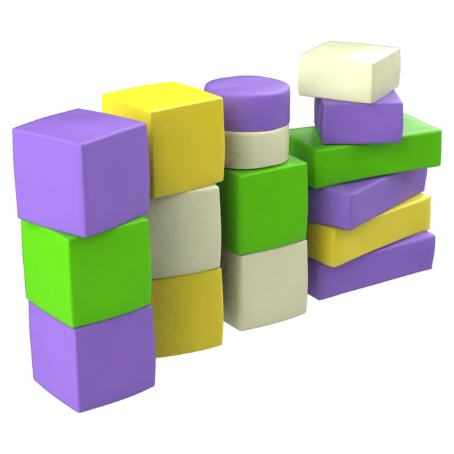 Констурктор Гра 14 елементів KIDIGO